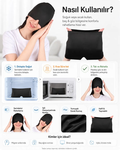 Serinora® Serinletici Jel Migren Maskesi