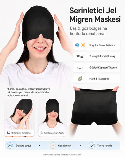 Serinora® Serinletici Jel Migren Maskesi