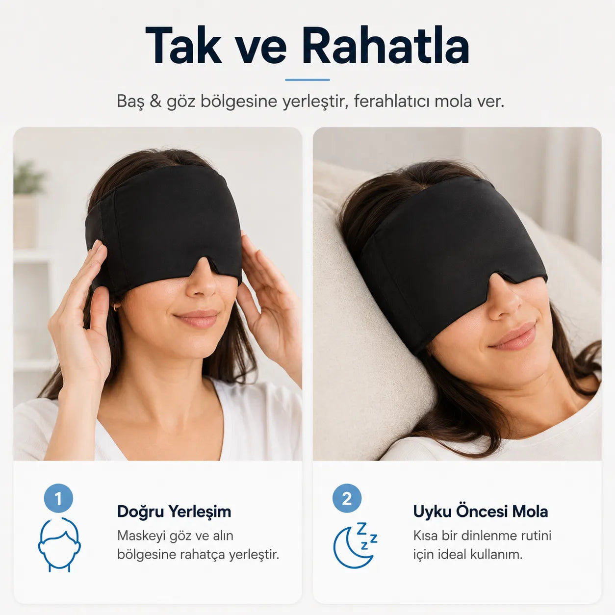 Serinora® Serinletici Jel Migren Maskesi